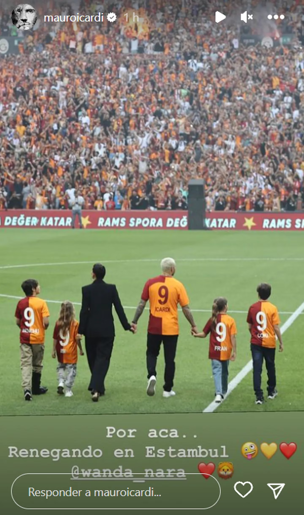 Mauro Icardi se mostró junto a Wanda Nara y le dedicó un posteo a L-Gante. Mauro Icardi se mostró junto a Wanda Nara y le dedicó un posteo a L-Gante.