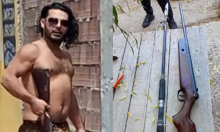 Baleó la casa de su vecina con un rifle porque un gallo no lo dejaba dormir Baleó la casa de su vecina con un rifle porque un gallo no lo dejaba dormir