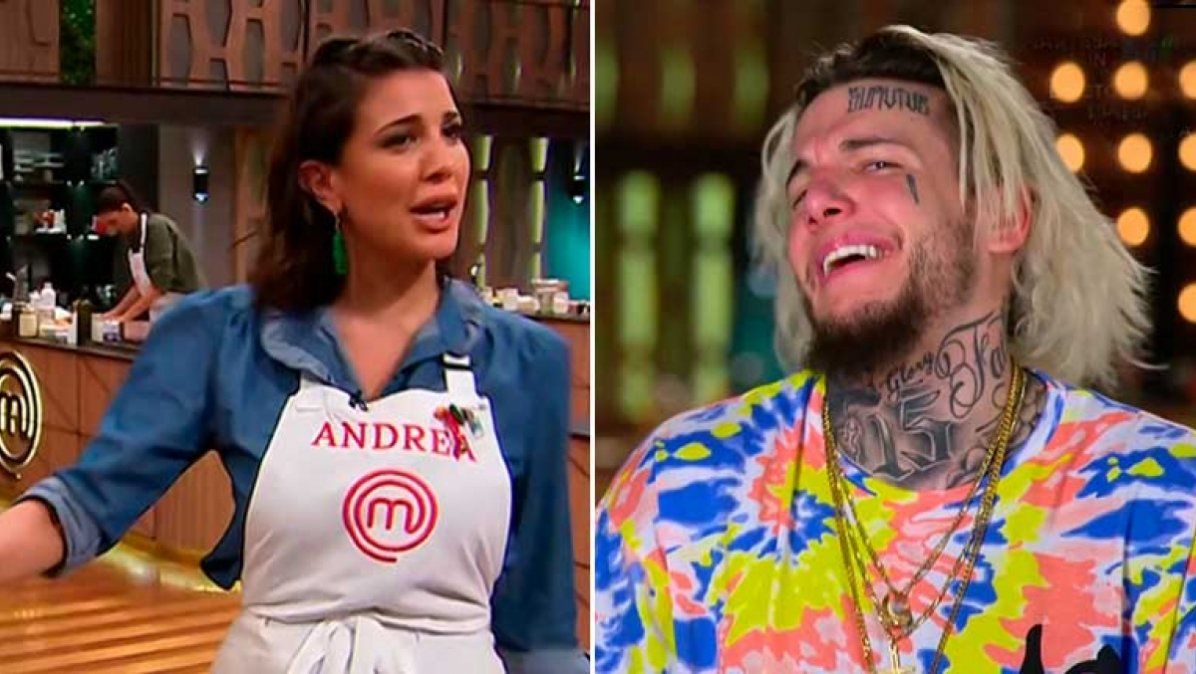 Andrea Rincón se quejó de MasterChef: No ponen las cosas que él me dice lindas