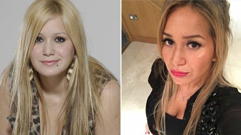 Karina "La Princesita" antes y después