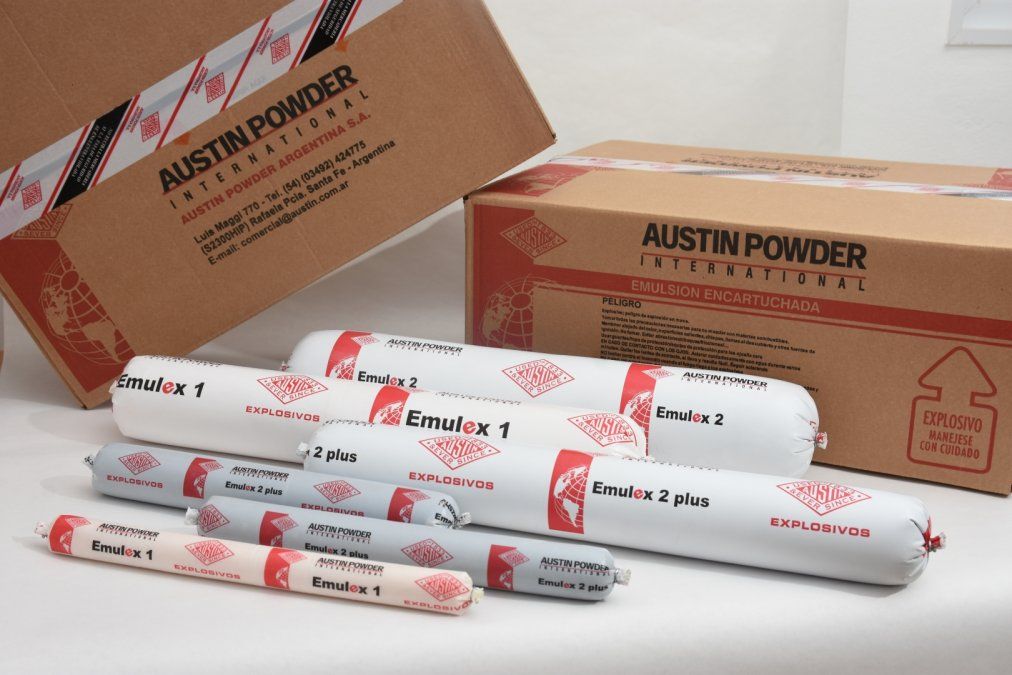La empresa Austin Powder tiene una planta de fabricación de explosivos en Rafaela y otra en Bella Italia.
