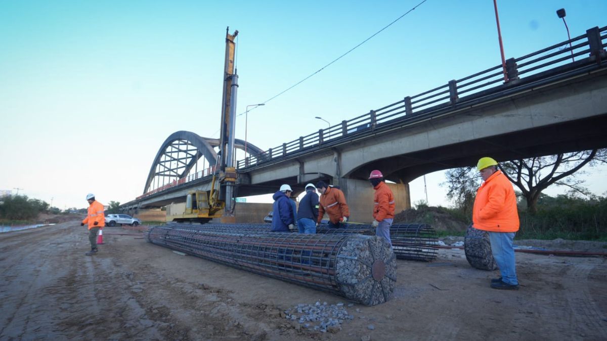 Nuevo puente Santa Fe - Santo Tomé: con la presencia de Pullaro, este jueves empieza la colocación de los pilotes