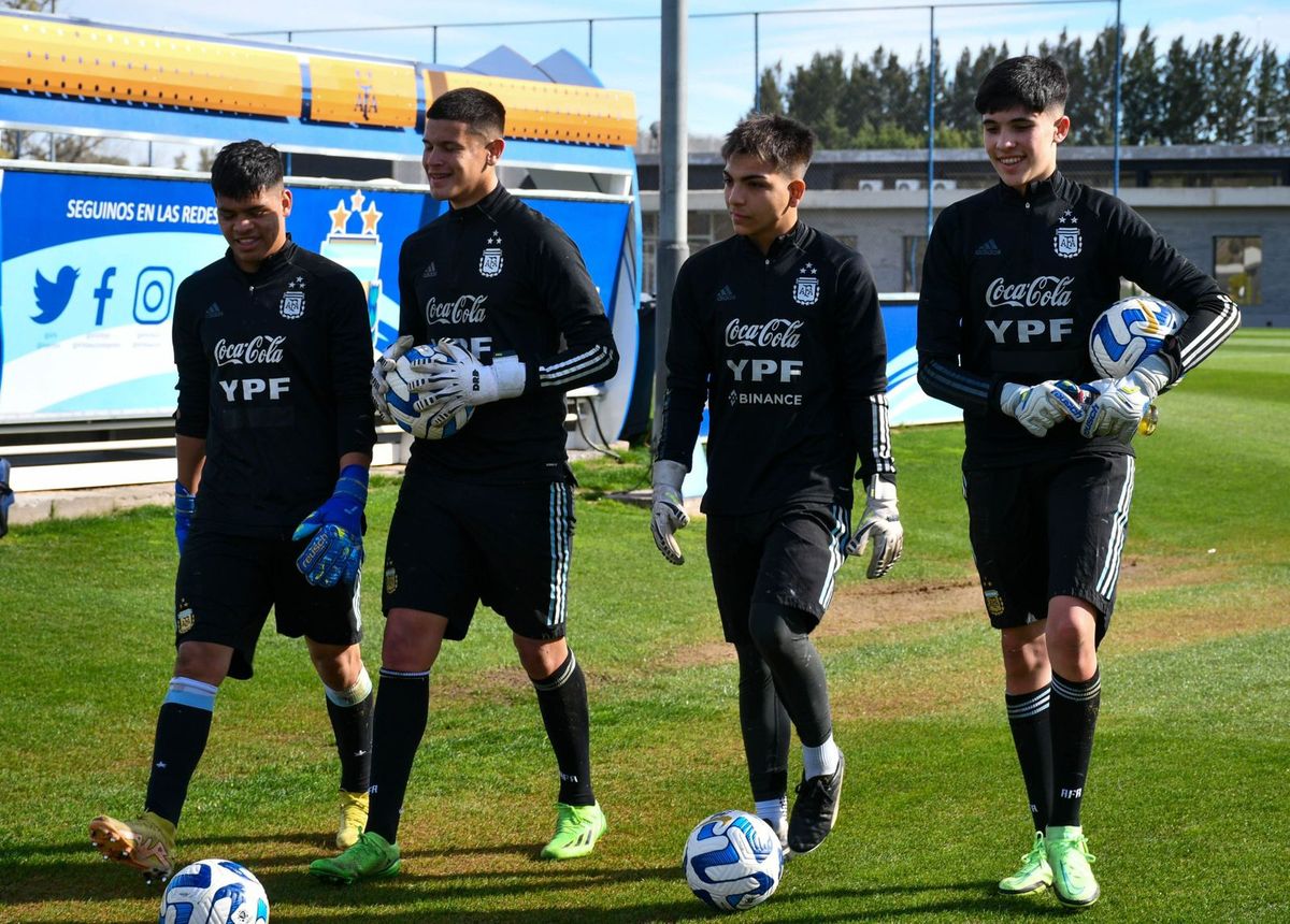 Froilán Díaz fue convocado nuevamente por Placente para la Selección Sub-17.