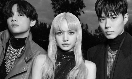 V de BTS, Lisa de BLACKPINK y Park Bo Gum revolucionan a sus fans al mostrarse juntos en París. V de BTS, Lisa de BLACKPINK y Park Bo Gum revolucionan a sus fans al mostrarse juntos en París.