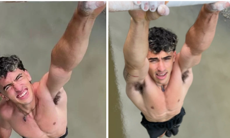 un argentino se hizo viral por intentar un peligroso juego en un rio lleno de cocodrilos un argentino se hizo viral por intentar un peligroso juego en un rio lleno de cocodrilos