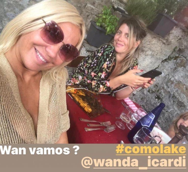 Este es el verdadero rostro de Wanda Nara.