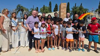 Con la presencia de Pullaro se inauguró la puesta en valor del Parque Municipal de San Guillermo