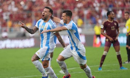 Nicolás Otamendi anotó el único gol de la Selección Argentina ante Venezuela. Nicolás Otamendi anotó el único gol de la Selección Argentina ante Venezuela.