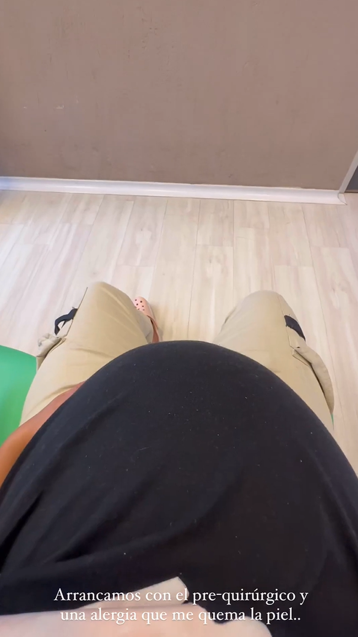 Daniela sintió una alegría mientras esperaba para el pre-quirúrgico. Daniela sintió una alegría mientras esperaba para el pre-quirúrgico.