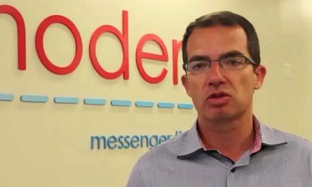 El director ejecutivo de Moderna, Stéphane Bancel, dijo que en un año la pandemia podría ser una gripe. El director ejecutivo de Moderna, Stéphane Bancel, dijo que en un año la pandemia podría ser una gripe.
