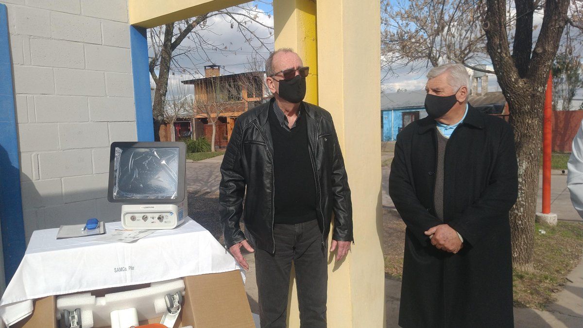 Colecta del Rotary Club: en 16 días reunieron el dinero necesario, compraron los equipos y los entregaron en el Samco José Vionnet.
