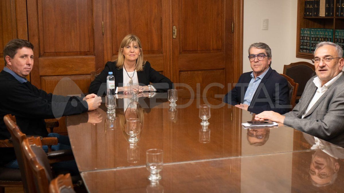 Al encuentro convocado por Alejandra Rodenas participaron los senadores n Alcides Calvo