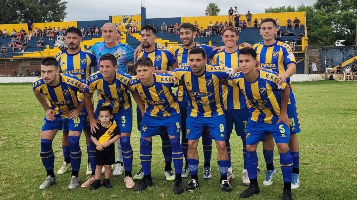 Sportivo Guadalupe perdi&oacute; ante Uni&oacute;n de Arroyo Seco y deber&aacute; remontar la vuelta de Copa Federaci&oacute;n. Foto: Gentileza Carlos Robledo.
