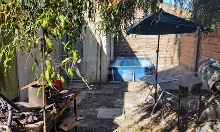 El patio donde fue enterrada Nora Escobar. El patio donde fue enterrada Nora Escobar.