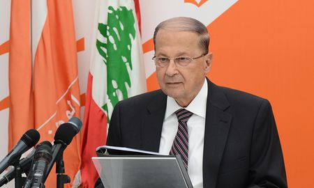 El presidente del Líbano, Michel Aoun. El presidente del Líbano, Michel Aoun.