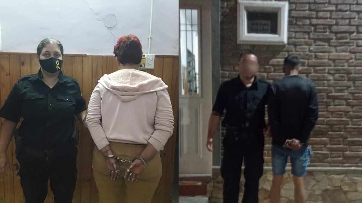 Por jurisdicción, el hombre y la mujer fueron llevados hasta la Seccional 10. 