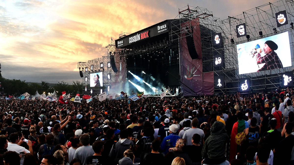Medidas sanitarias en el Cosquín Rock 2022