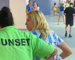Una hincha argentina fue detenida por racismo en Brasil.