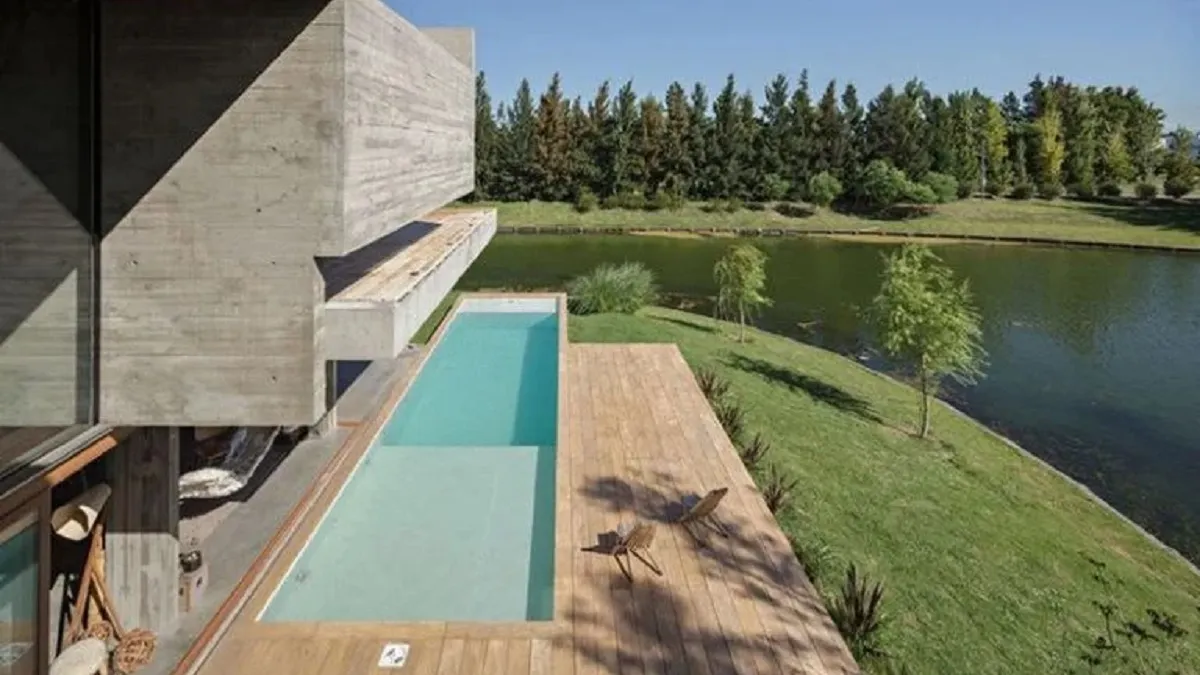 Las imágenes de la casa minimalista de Hernán Drago.