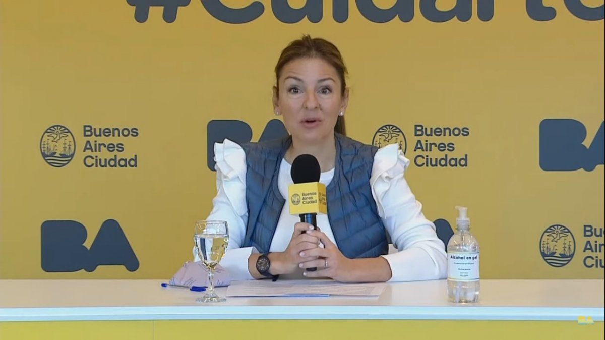 La ministra de Educación de la Ciudad de Buenos Aires