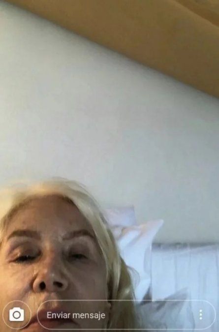 Captura de chat entre Susana Giménez y su secretaria.