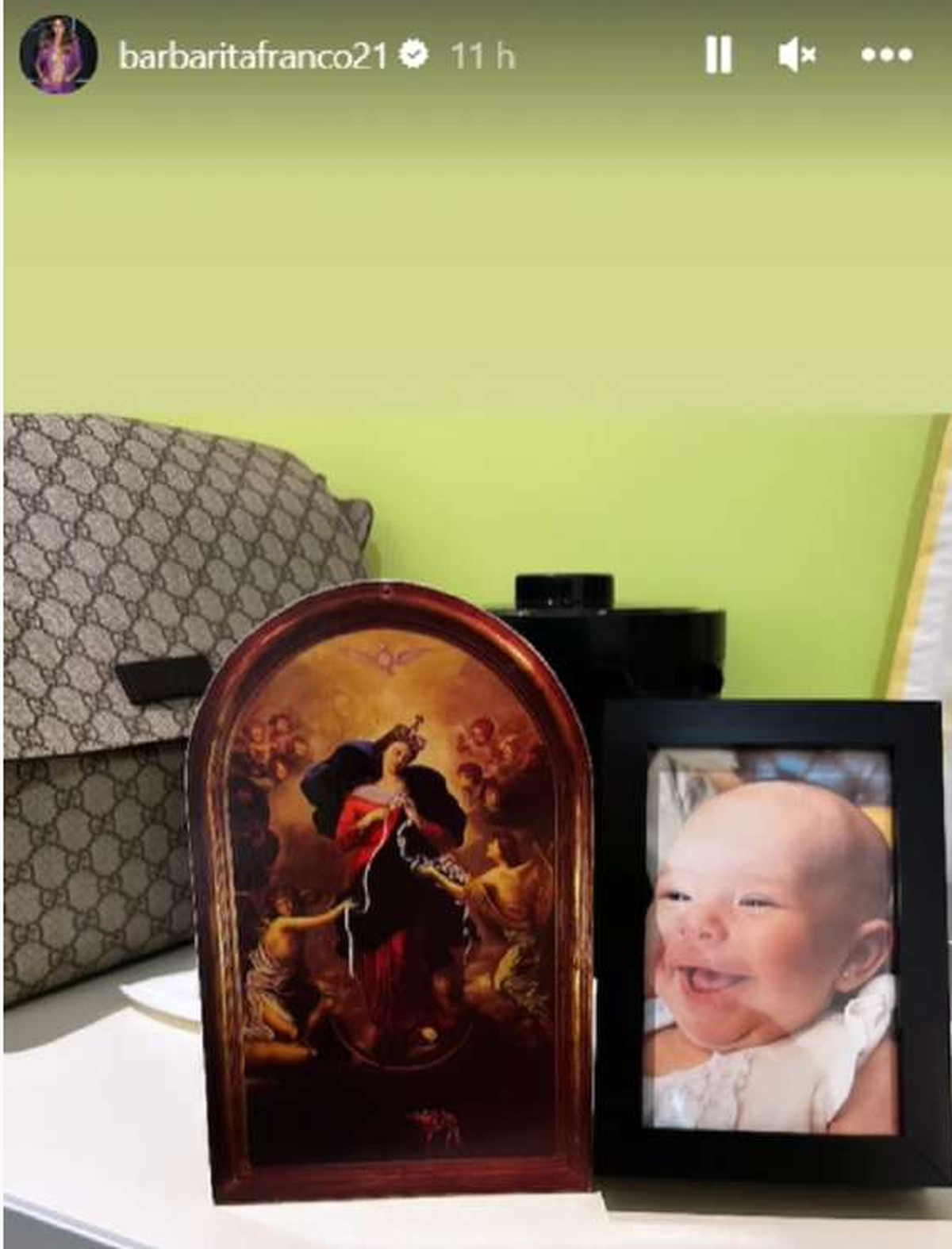 La foto que le llevó Graciela a Barby.