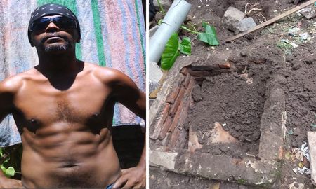 Un cantante fue encontrado enterrado en el patio de una casa en Morón. Un cantante fue encontrado enterrado en el patio de una casa en Morón.