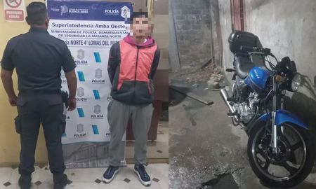 La policía realizó un allanamiento en la villa donde operaba la banda, deteniendo al sospechoso y recuperando la moto robada. La policía realizó un allanamiento en la villa donde operaba la banda, deteniendo al sospechoso y recuperando la moto robada.