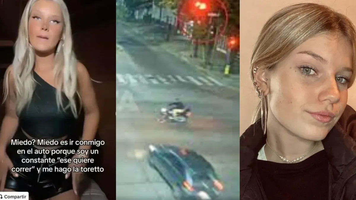 Felicitas fue detenida luego de chocar a un motociclista en La Plata. Felicitas fue detenida luego de chocar a un motociclista en La Plata.