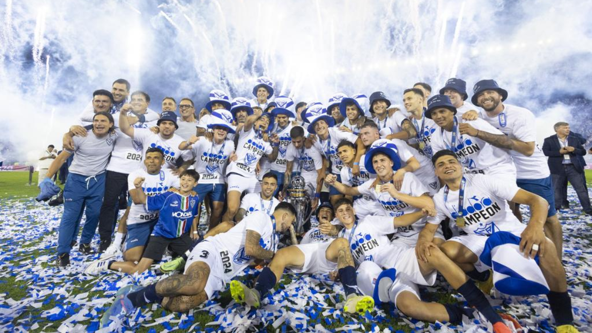 Vélez campeón de la Liga Profesional 2024. Vélez campeón de la Liga Profesional 2024.
