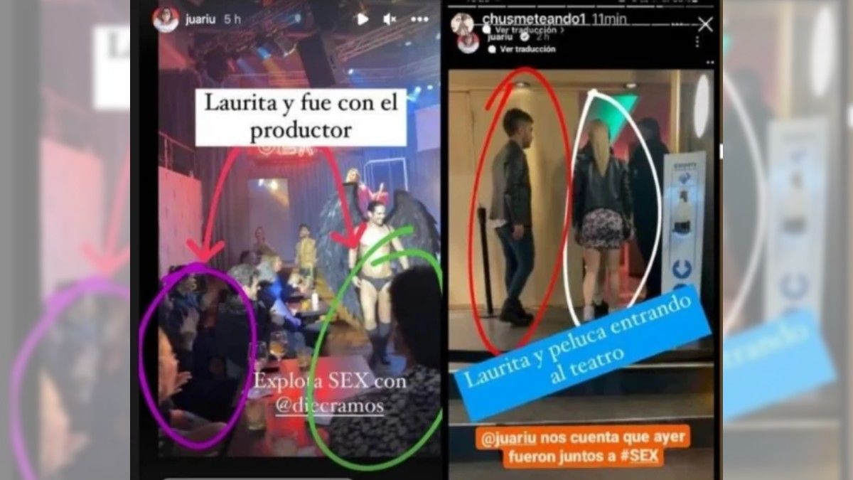 En las fotos difundidas a través de Instagram se puede apreciar a la pareja con claridad.