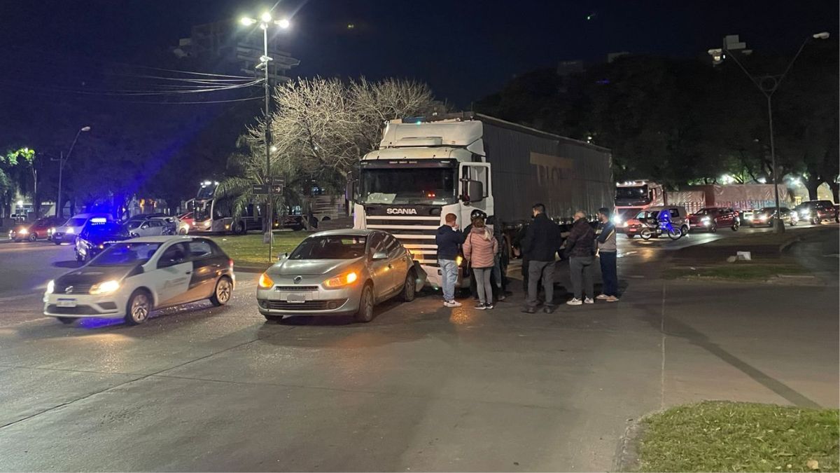 El accidente ocurrió cerca de las 20. El accidente ocurrió cerca de las 20.