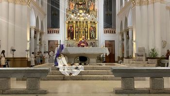 El padre Panigo se despide de la Basílica de Guadalupe: seguí la misa en vivo