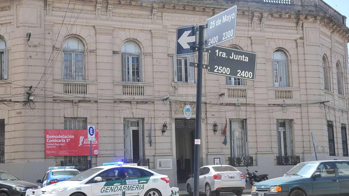 Intervino el personal policial de la Comisaría 1ra