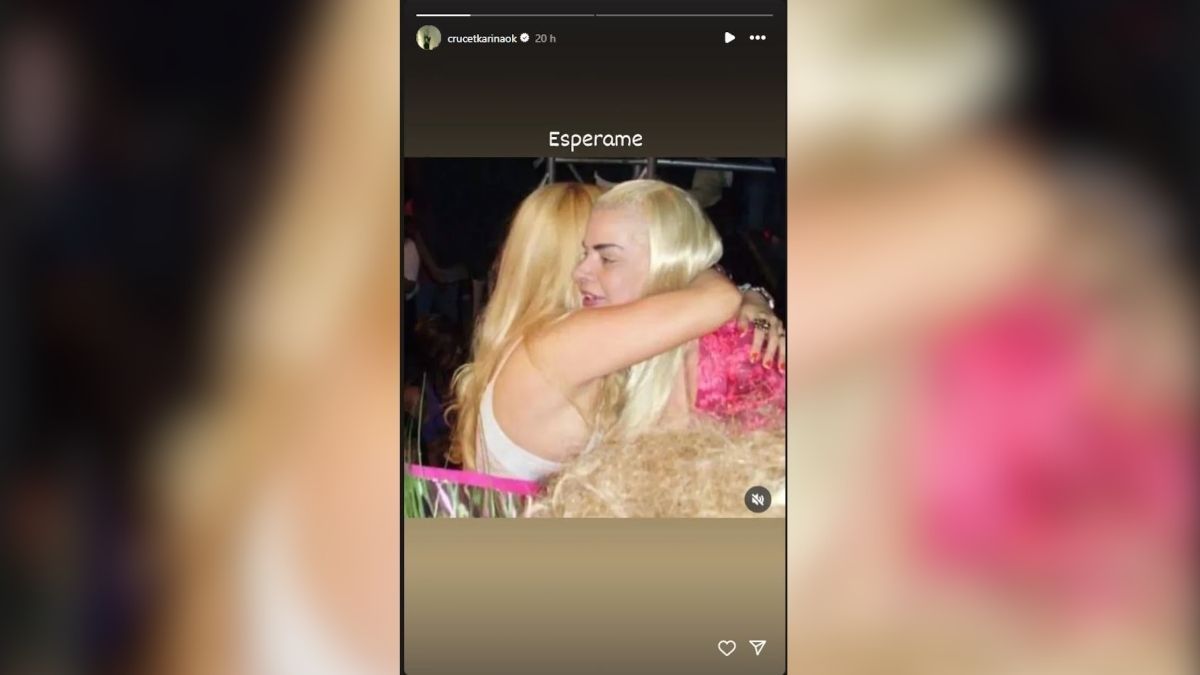 La tierna publicación de Karina, la hija de Lía Crucet. La tierna publicación de Karina, la hija de Lía Crucet.