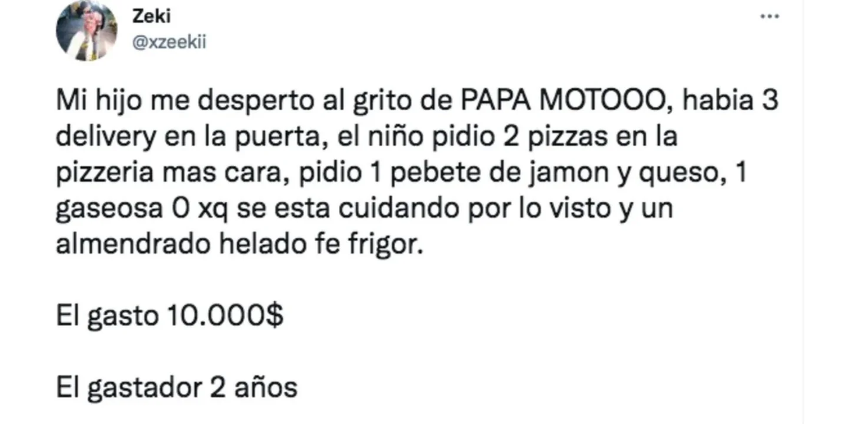 Un hombre compartió en Twitter la situación que vivió mientras dormía.