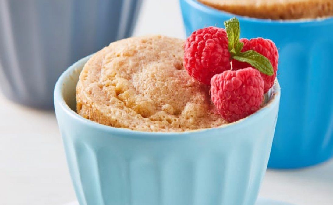 Cómo hacer un delicioso mug cake de vainilla para tu desayuno
