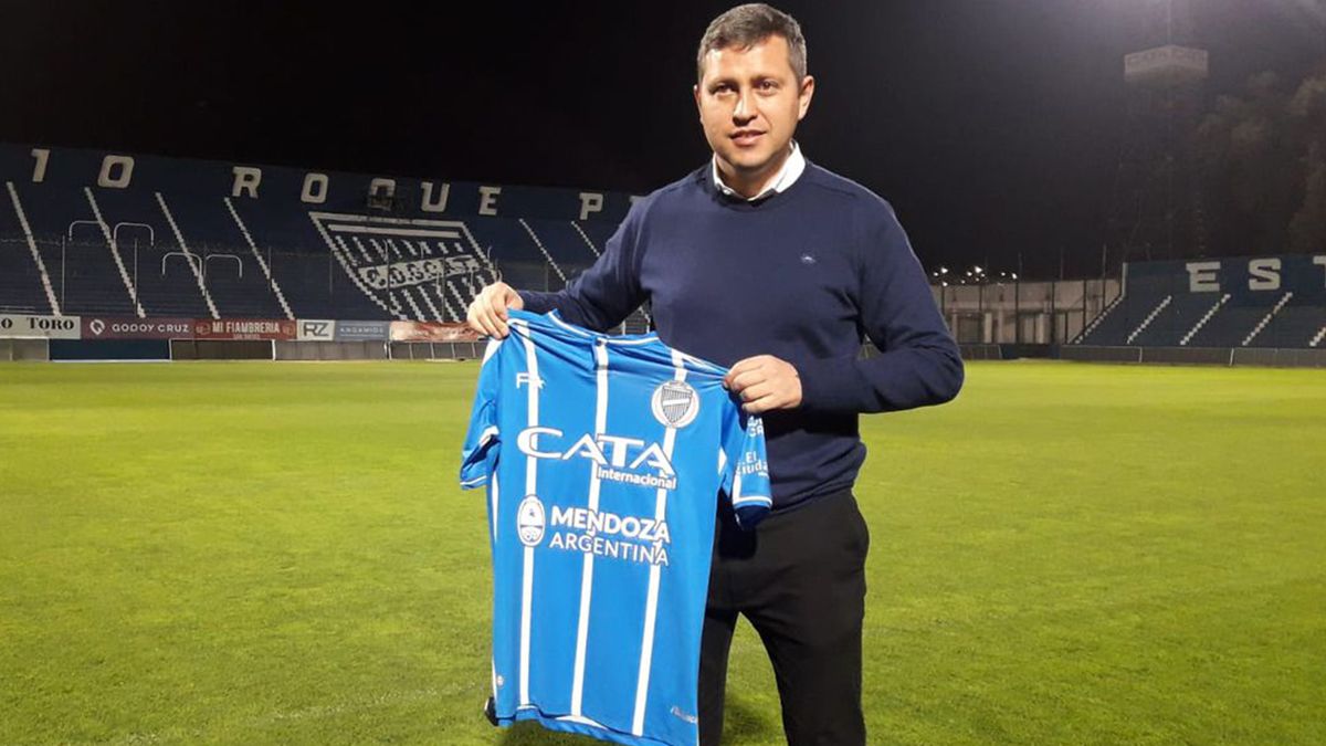 Diego Flores asumió el cargo de entrenador de Godoy Cruz a principios de septiembre, en reemplazo de Sebastián Méndez.
