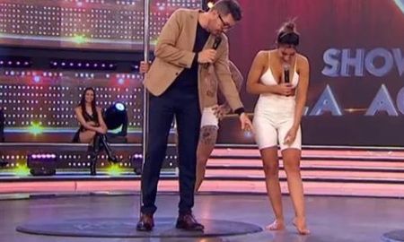 Celeste Muriega sufrió un doloroso accidente tras bailar en el caño en La Academia Celeste Muriega sufrió un doloroso accidente tras bailar en el caño en La Academia