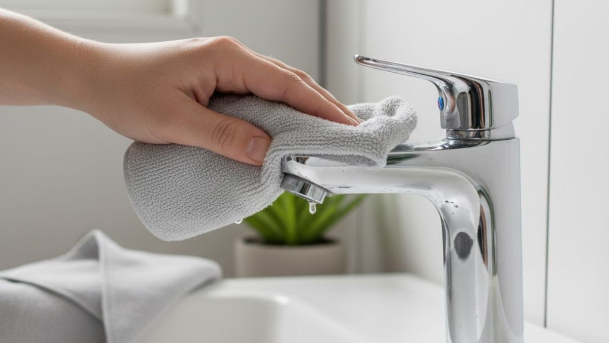 Pasar una esponja seca por la canilla después de usarla: para qué sirve