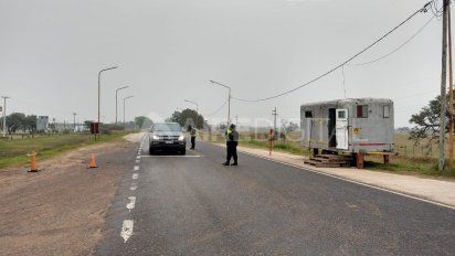 El colectivo que transportaba pasajeros con documentaci&oacute;n falsa circulaba por la Ruta Provincial 1.