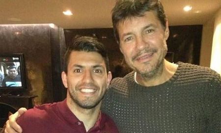 Marcelo Tinelli le tiene mucho cariño al Kun Agüero. Marcelo Tinelli le tiene mucho cariño al Kun Agüero.