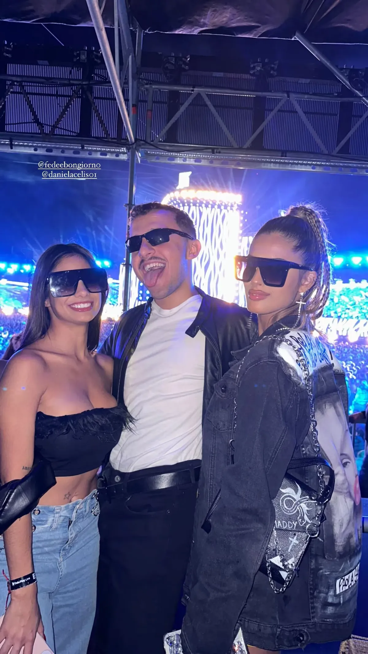 Daniela Celis y Julieta Poggio también dijeron presente en el show de Bizarrap.