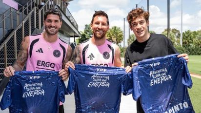 Franco Colapinto contó detalles de su encuentro con Messi y reveló qué le pidió: 