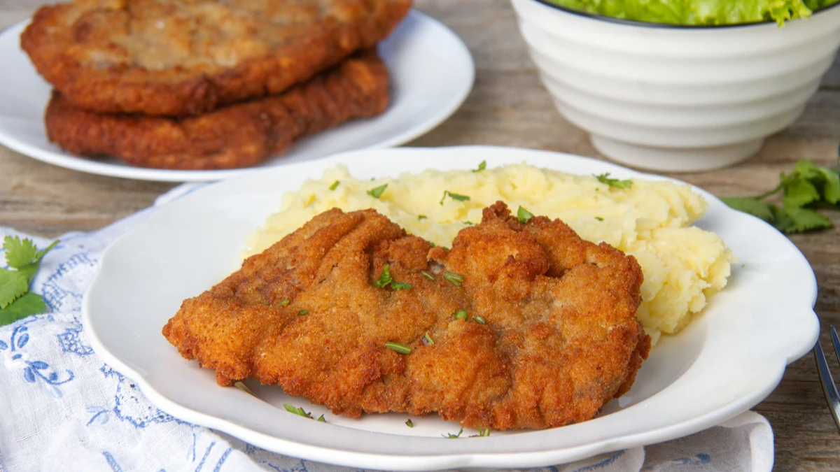 Milanesa de avena. 