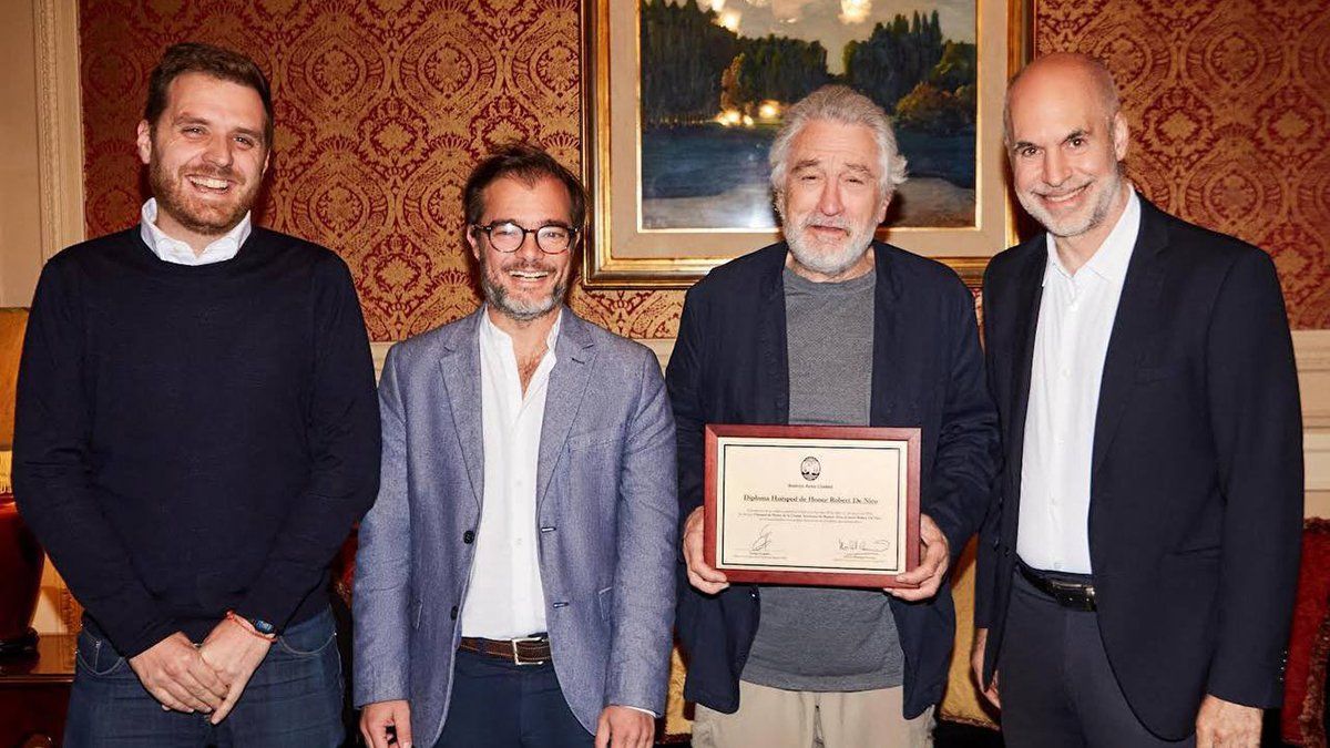 Es un orgullo haberlo tenido en Buenos Aires filmando junto a grandes colegas argentinos