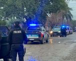 Fuerte operativo policial en barrio Nueva Esperanza. Fuerte operativo policial en barrio Nueva Esperanza.