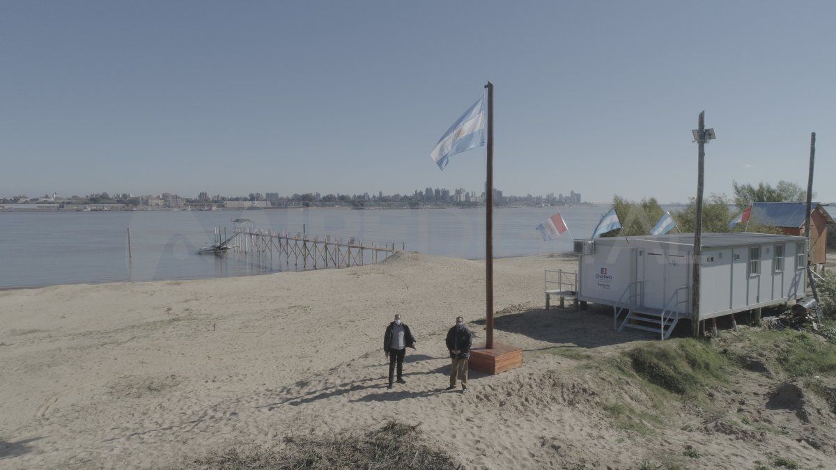 Autoridades del Enapro llevaron adelante esta ceremonia, sin precedentes en actos oficiales.&nbsp;