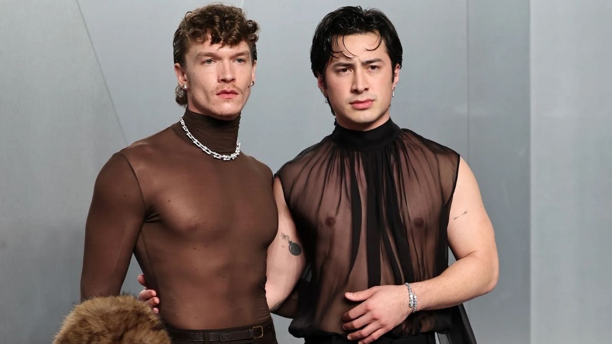 Williams y Storrie en su llegada al LACMA