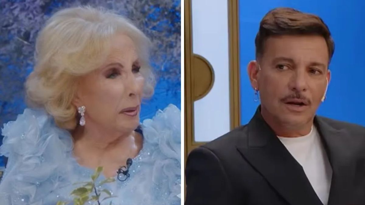 Mirtha Legrand le reclamó a Martín Bossi una expresión que el humorista usó en una entrevista de verano.
